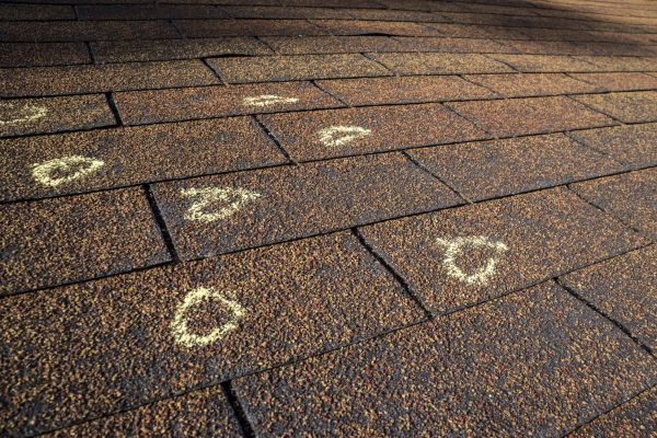 Hail Damage Roof Inspection in Brattleboro