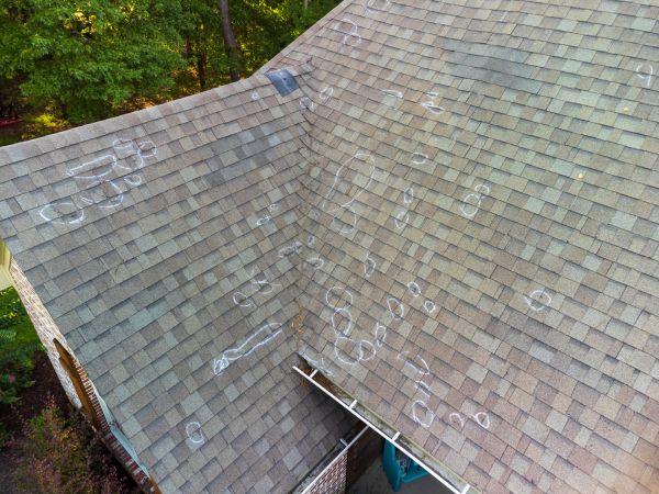 Roof Hail Inspection in Brattleboro